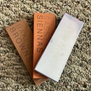 DOSE OF COLOURS Colors palette bundle siennas baked brown & snow angel GUC